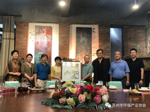 翰墨飘香 丹青溢彩——苏环协书画俱乐部在醉石山庄挂牌