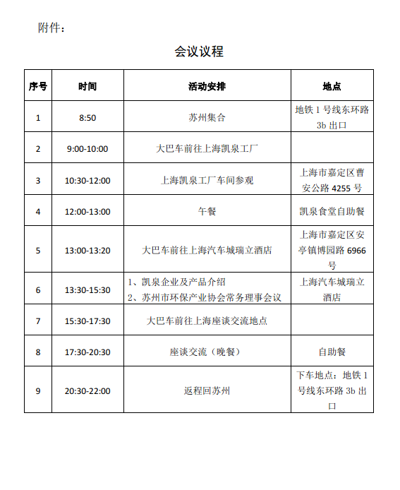 关于召开苏州市环保产业协会2024年第一次常务理事会暨凯泉智慧工厂考察交流会的通知